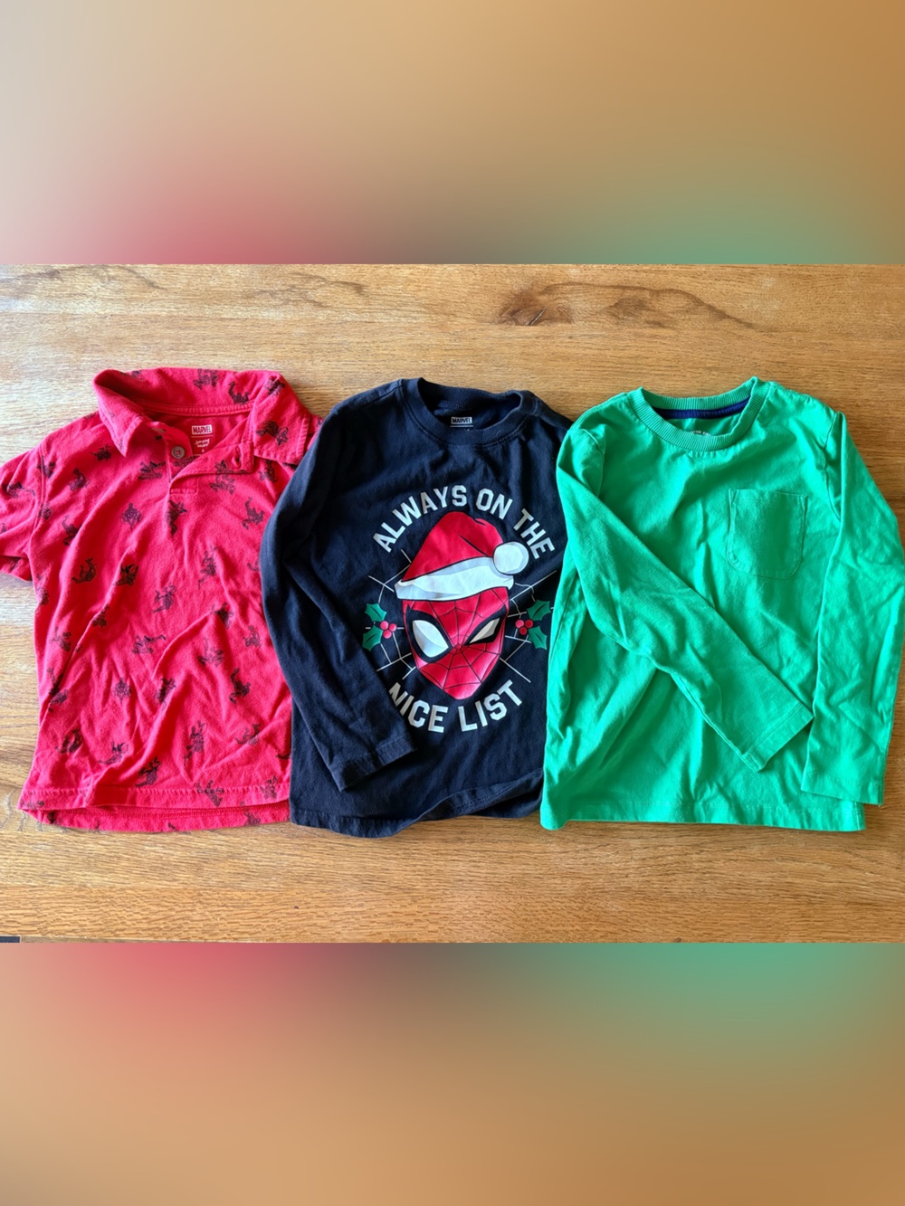 Boys size 6 bundle of 3 shirts